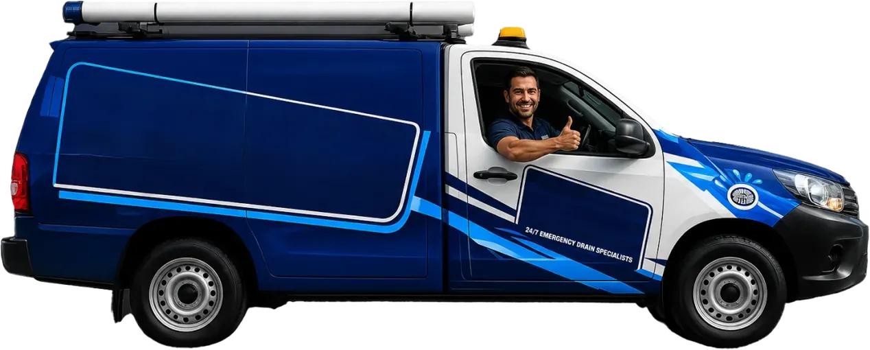 A licensed Killara plumber heading out in the service van